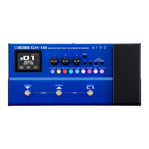 BOSS ボス GX-1B ベース用マルチエフェクター Bass Effects Processor (BOSS GT-1B 後継機種)  ロングセラーとなった BOSS GT-1B ( 4957054511678 ) の後継モデルです。 ...