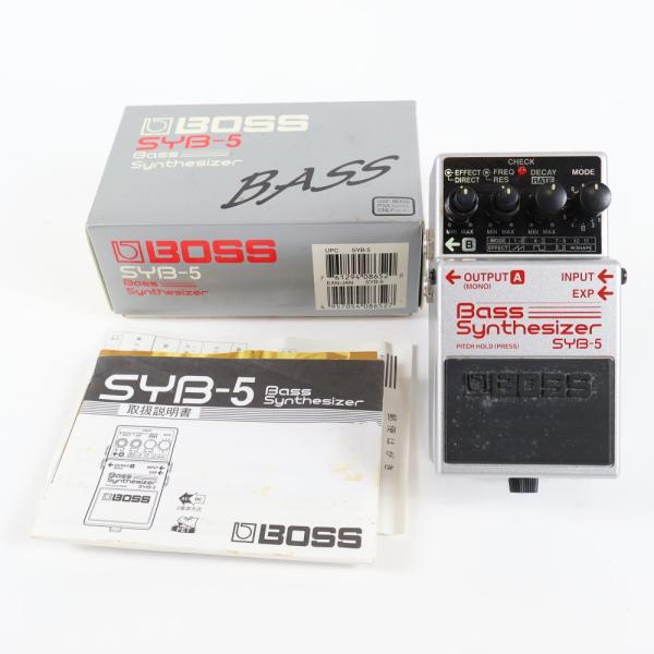 【中古】 ベースシンセサイザー BOSS SYB-5 Bass Systhsizer ボス ベースエフェクター  BOSS SYB-5 Bass Systhsizer の中古品です。  使用感のあるコンディションです。 商品内容：本体・箱・...