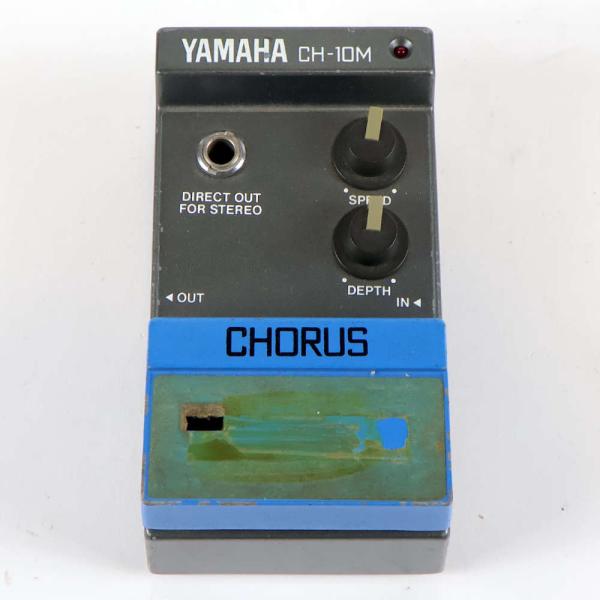 【中古】 YAMAHA ヤマハ CH-10M CHORUS コーラス ギターエフェクター  YAMAHA CH-10M CHORUS の中古品です。  使用感のあるコンディションです。 商品内容：本体のみ  傷、塗装剥がれがあり。 ペダルゴ...