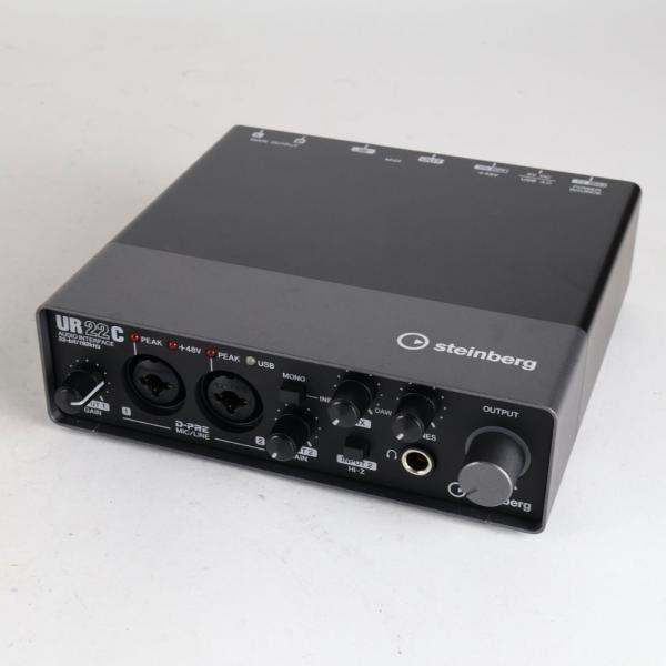 【美品】steinberg UR22C ほぼ未使用 オーディオインターフェイス Steinberg 中古 オーディオインターフェイス Steinberg UR22C