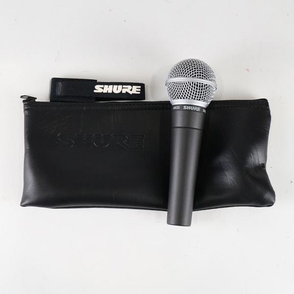 【美品】SHURE SM58 ダイナミックマイク 正規品 完品 シュア ゴッパ SHURE（シュア） 中古 マイク ダイナミックマイク ボーカル用 SHURE