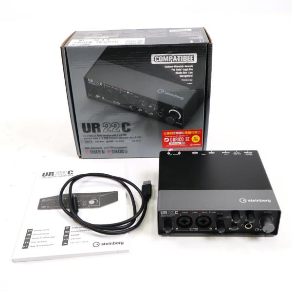【中古品】Steinberg UR22C USBオーディオインターフェイス Steinberg 中古 オーディオインターフェイス Steinberg UR22C