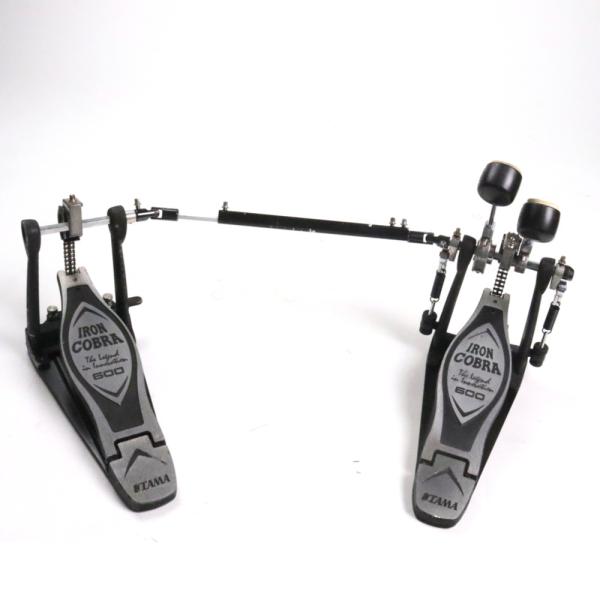 中古 ドラムツインペダル タマ TAMA HP600DTW Iron Cobra 600 Twin Pedal Duo Glide