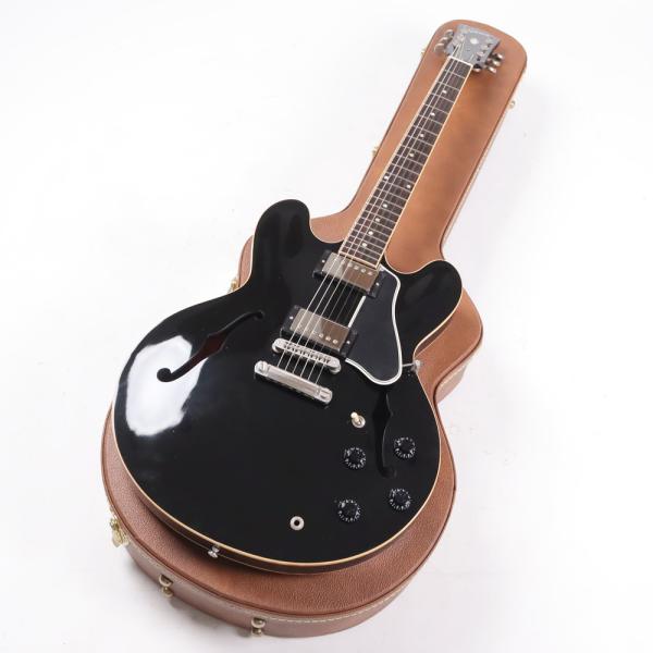 中古 エレキギター Gibson Memphis ES-335 Dot Reissue Ebony 2013年製 セミアコースティックギター ギブソン メンフィス ES335 ブラック