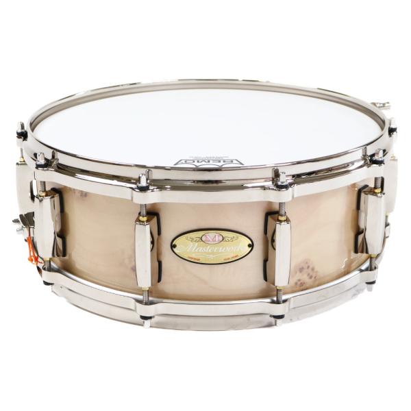 訳あり Pearl パール MWAC1450S Masterworks Z-type Oak w/Mappa Burl 14×5 スネアドラム アウトレット