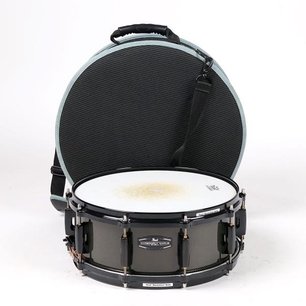 中古 スネアドラム パール Pearl CMN1455S/B Carbonply Maple 14x5.5