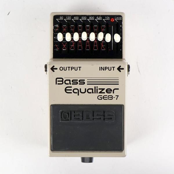 中古 イコライザー エフェクター BOSS GEB-7 Bass Equalizer ベースエフェクター