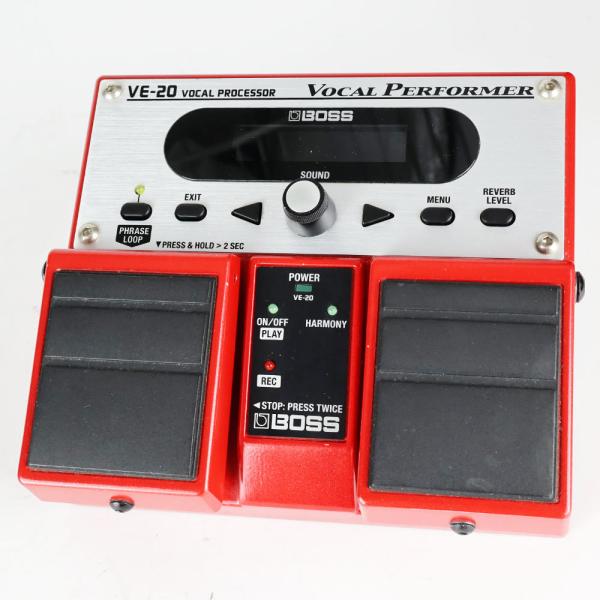 中古 ボーカルエフェクター BOSS VE-20 Vocal Performer ボーカルパフォーマー ピッチコレクト