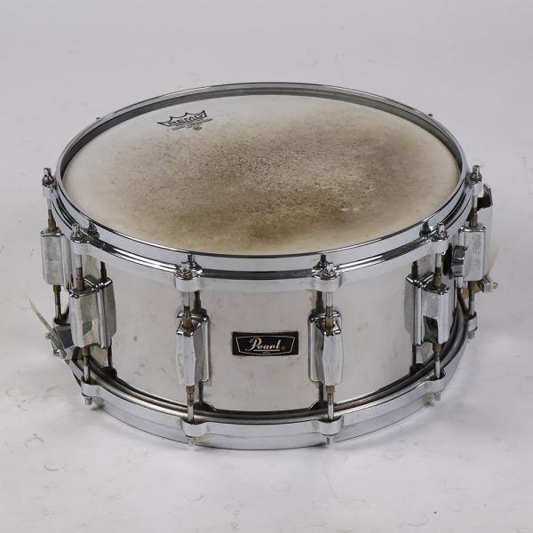 中古 Pearl パール MAPLE FIBER GLASS 14x6.5 メイプルシェル スネアドラム MADE IN JAPAN