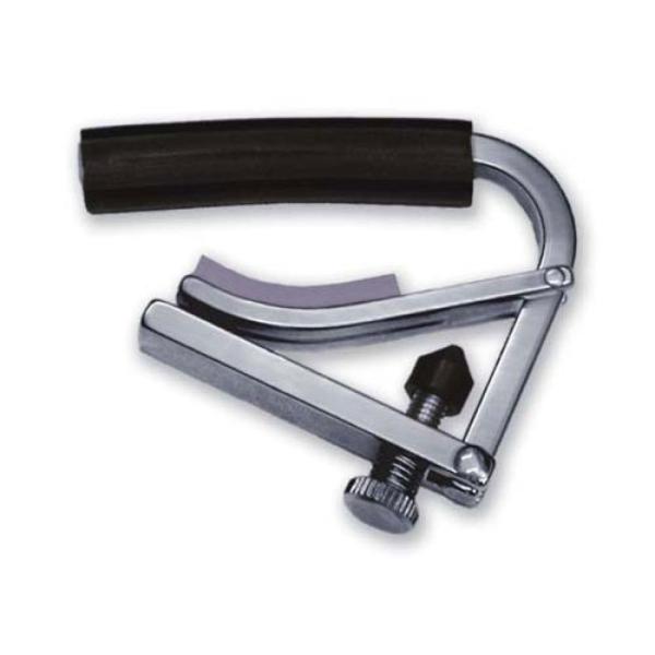 カポタスト フォークギター用 シャブカポ SHUBB L1 カポ ギター。ロケットやスペースシャトルにも使用される軽量で丈夫なアルミニウムを本体に使用したLiteカポです。カポをつけることによるヘッドの下がりや振動に与える影響が気になるプレ...