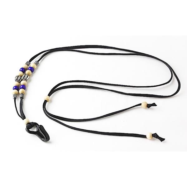Famous No.1500 BLK ウクレレストラップウクレレ用のストラップです。ビーズを配置したお洒落なデザイン。ウクレレを演奏する際にホールドしているウクレレが下がらないように首からストラップで吊るすことで位置をキープします。サウンド...