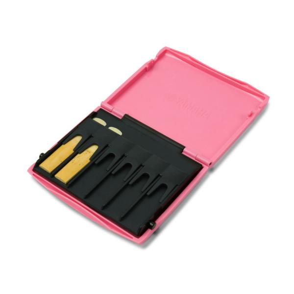 ヤマハ YAMAHA RCCLPK クラリネット用リードケース/ピンク※画像はサンプルです。詳しくは商品説明をご覧下さい。ヤマハ E♭・B♭クラリネット用 リードケースです。ヤマハ リードケース（プラスティック製） RCCLPKは、新開発の...