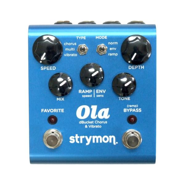 Strymon Ola コーラス・ビブラート ギターエフェクター strymon | Ola | dBucket コーラス＆ビブラート | 製品情報