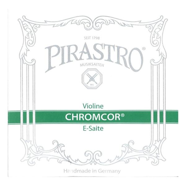 ピラストロ バイオリン 弦 E Chromcor 319120 E線 ボールエンド クロームスチール クロムコア PIRASTRO。スチール製バイオリン弦の定番、ピラストロのクロムコアです。4/4のノーマルサイズバイオリン用、E線ボールエン...