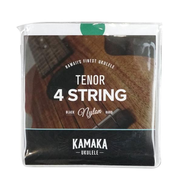 KAMAKA S-3 Tenor 4 Strings ウクレレ弦セット テナーウクレレ用「キングオブウクレレ」カマカのウクレレ弦です。ブラックナイロン弦で構成されたテナーウクレレ用のセットです。※Low-Gではなくノーマルのセットとなります...