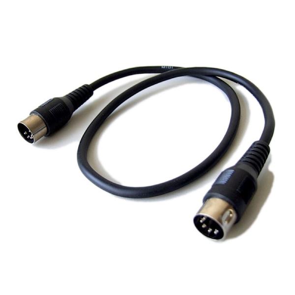 MIDIケーブル 0.5m Tech TM-50 BLK  テック製のMIDIケーブルです。長さ：0.5m（50cm）
