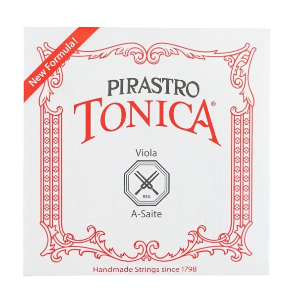 PIRASTRO Viola TONICA 422121 A線 アルミニウム ヴィオラ弦ピラストロヴィオラ弦「トニカ」のA線です。ガットに代えて最新の技術を駆使したシンセティック繊維(ナイロン)を芯線に使用したシリーズでレスポンスに優れ華や...