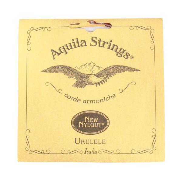 AQUILA（アクイーラ） AQ-T8W テナーウクレレ弦 です。Aquila 弦は、ガット弦に近いサウンドと高い耐久性で一部のファンの間ではすでに高い評価を受けています。サスティーンが長く、倍音に富み、ガット弦の弱点である温度変化による音...