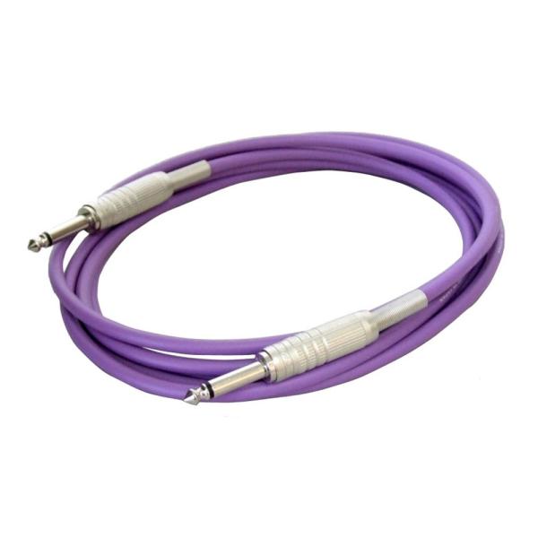 CANARE(カナレ) G03 Purple 3m ギターケーブルギター、ベース用ケーブルの定番シールドです。カナレプロフェッショナルケーブルは、すべてのコンストラクションを業務仕様で貫徹した高性能ケーブルです。極限まで損失を排除した高伝導...