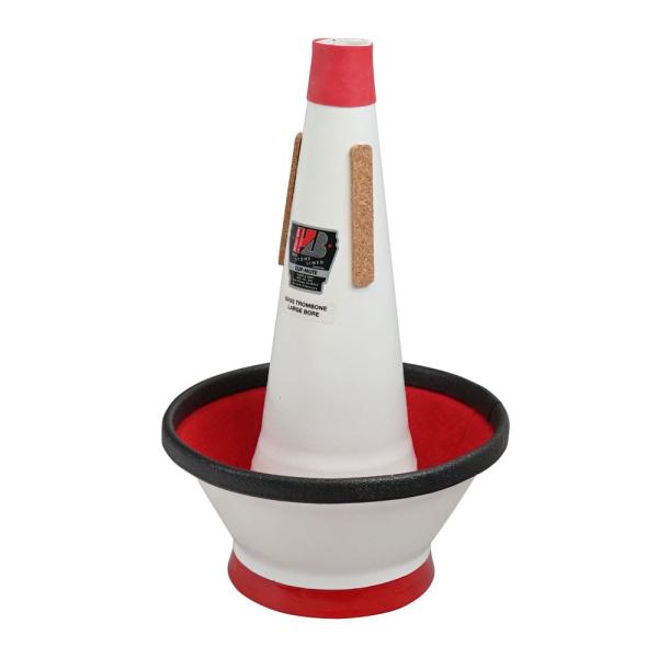 New Stone Lined 199 トロンボーン用カップミュートニューストーンラインのバストロンボーン用カップミュート XL です。仕上げ　ファイバー 赤/白 XL