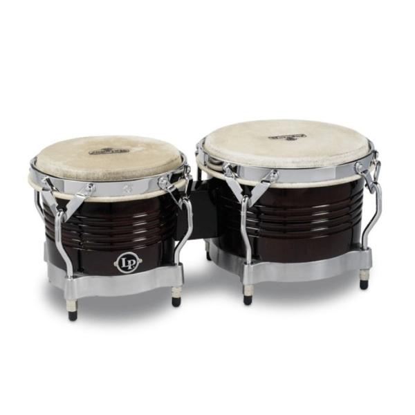 LP M201 Matador Wood Bongos Dark Brown ウッドボンゴ ボンゴ 楽器