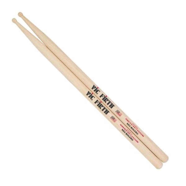 VIC FIRTH VIC-SD2 Bolero ドラムスティック※1セットでの販売です。抜群のグリップ感を生みだす独特のフィニッシュや、木材の微妙な個体差を見極め最適なペアを選びだすコンピュータペアリングシステムなど、高度に洗練された技術...