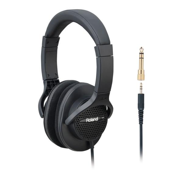 他サイト： モニターヘッドホン ローランド ROLAND RH-A7 BK オープンエア型 楽器練習用ヘッドホン 電子ピアノ 電子ドラム ギター 練習用にもの商品画像