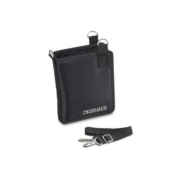 SUZUKIの21穴複音ハーモニカを8本収納可能なケースです。