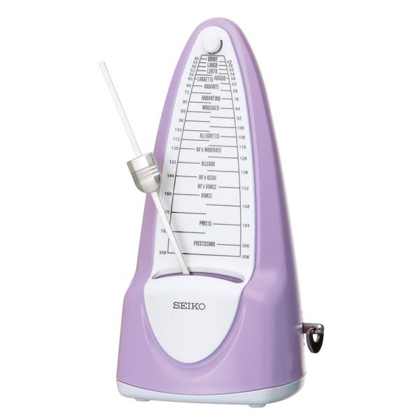 SEIKO セイコー SPM320LV 振り子メトロノーム ラベンダーパープルスタンダードタイプの振り子メトロノームSPM320は発売以来、多くの方々にご好評いただいているメトロノームです。【特徴】・丸みのある可愛らしいデザイン・豊富なカラ...