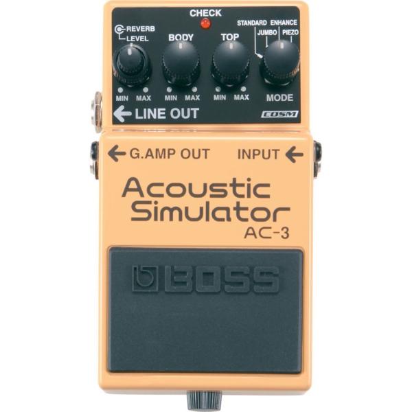 アコースティックシミュレーター ボス BOSS AC-3 ギターエフェクター BOSS エフェクター