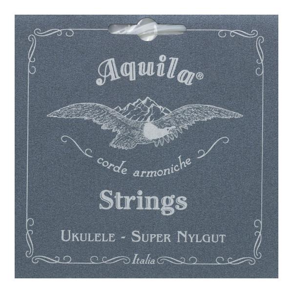 AQUILA AQS-SLW (101U) Super Nylgut Low-G ソプラノウクレレ弦ナイルガットはガット弦のサウンドを再現しながらガット弦の弱点を改善。耐久性の無さや温度変化などによる音程の狂いを克服しながら、長いサステイン...