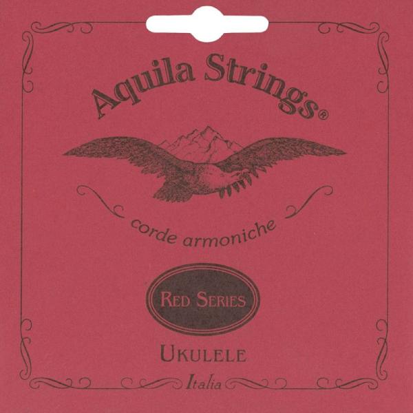 赤褐色のウクレレ用セット弦。