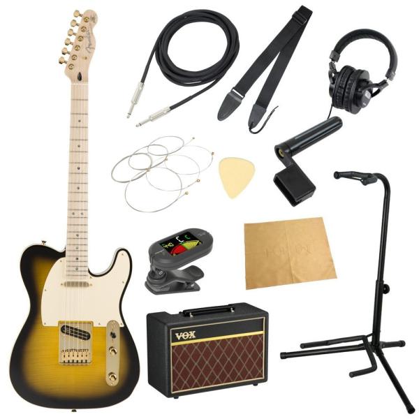 GLM^[ Zbg tF_[ Ritchie Kotzen Telecaster Brown Sunburst VOXAvt 11_Zbg Fender S҃Zbg