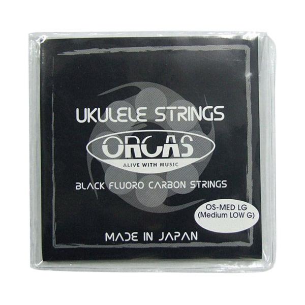 オルカス ウクレレ弦 Low-G弦セット 3セット ORCAS OS-MED LG/ME MEDIUM LOW G ×3セット ウクレレ弦  オルカスウクレレ弦は、素材にフロロカーボンを使用し、ウクレレ用にチューニングされています。フロロカ...