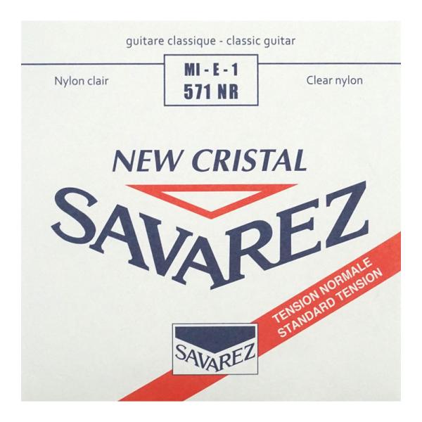 サバレス 弦 バラ弦 1弦 SAVAREZ 571NR NEW CRISTAL Normal tension×5本 クラシックギター弦 ニュークリスタル ノーマルテンション