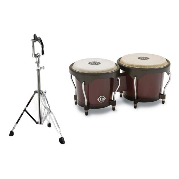 LP LP601NY-DW 6\” & 7\” Bongo ボンゴ スタンド付きセット