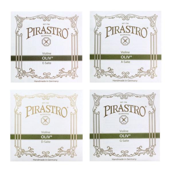 Oliv 4本セットバイオリン弦オリーブPirastro社 ピラストロ Amazon.com: Pirastro Oliv 4/4 Violin Set - Medium Gauge with