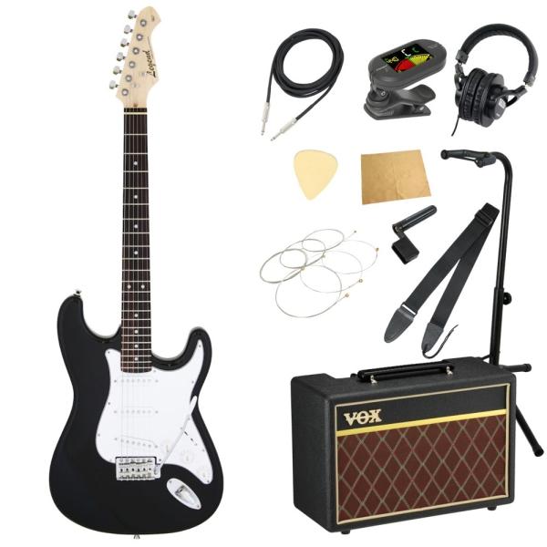 エレキギター 入門セット レジェンド LST-Z BK VOXアンプ付き 11