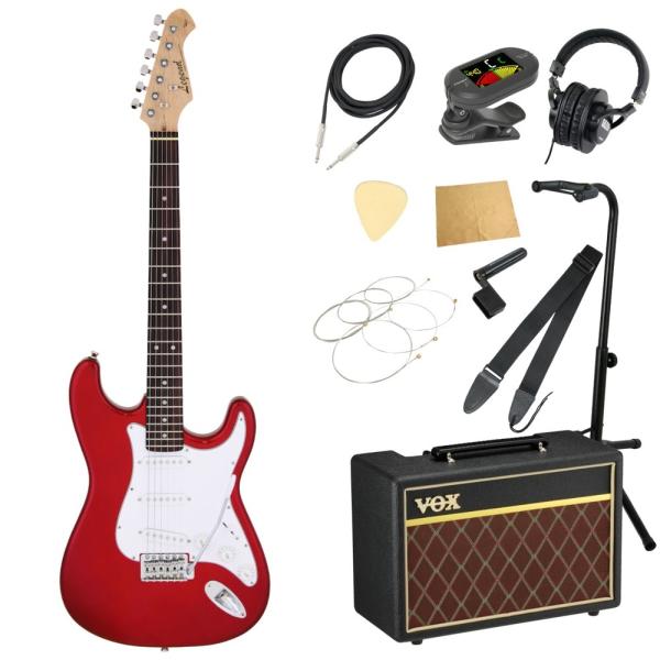 ギター　セット エレキギター 入門セット レジェンド LTE-Z TT BK VOXアンプ付き