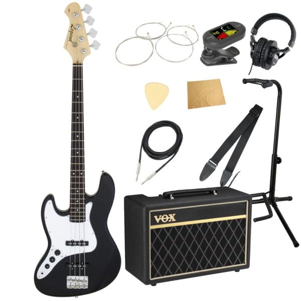エレキベース 入門セット レジェンド 左利き LJB-Z L/H BK VOXアンプ