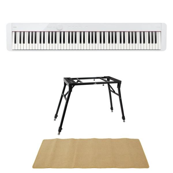 カシオ 電子ピアノ CASIO Privia PX-S1100 ホワイト CASIO PX-S1100 WE ホワイト 電子ピアノ 88鍵盤 ヘッドホン