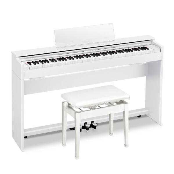 CASIO 電子ピアノ 白 CASIO（カシオ） CELVIANO AP-S200WE ホワイト 電子ピアノ CASIO CB-30