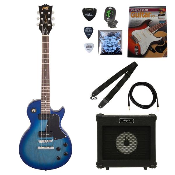 BLITZ by ARIA BLP-SPL SBL エレキギター アンプ付きエレキギター付属