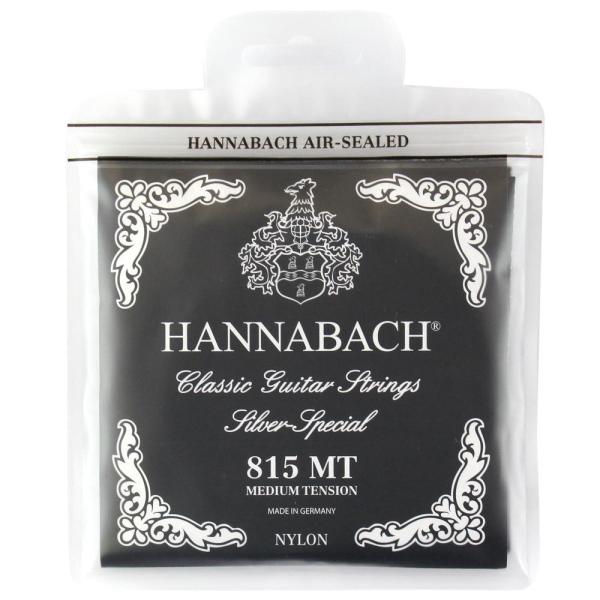 ハナバッハ クラシックギター弦 6セット HANNABACH 815 MT-Black Set