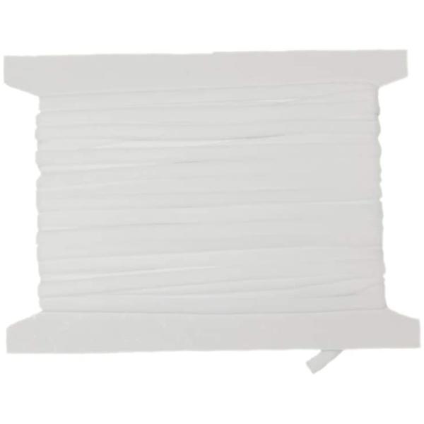 【素材】耐久性や伸縮性に優れた天然ゴム紐、手作りに最適な平ゴム。【柔らかい】ソフトで肌触りよく、長い時間かけても耳が痛くない平ゴム。【弾力性が強い】2倍伸べます。繰り返す使用可能。【さまざまな用途】帽子のゴム、洋裁用ゴム、家庭用ゴム等のハン...