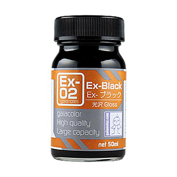 ガイヤノーツ Ex-02 Ex-ブラック ガイアカラー ラッカー塗料 ガイヤノーツ Ex-02 Ex-ブラック ガイアカラー ラッカー塗料