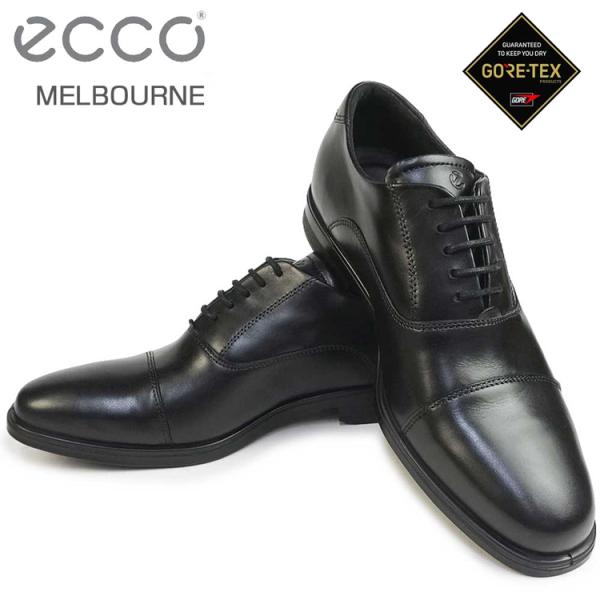 【未使用級】　ecco エコー　ゴアテックス　レザー　シューズ　26㎝ ecco（エコー） メンズ メルボルン MELBOURNE ビジネス 靴 シューズ