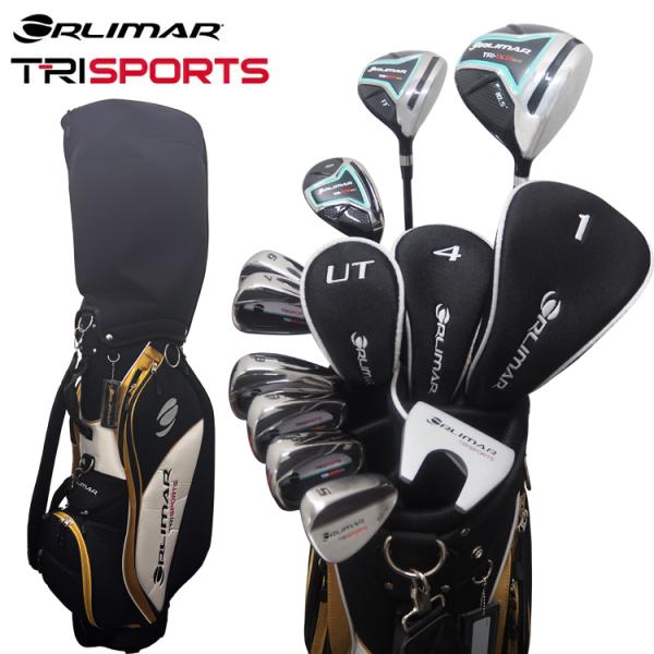 ORLIMAR オリマー ゴルフバッグ ゴルフ ゴルフ用品 RW329 ORLIMAR（オリマー） ゴルフ ORLIMAR TRI-SPORTS フルセット TRI-909