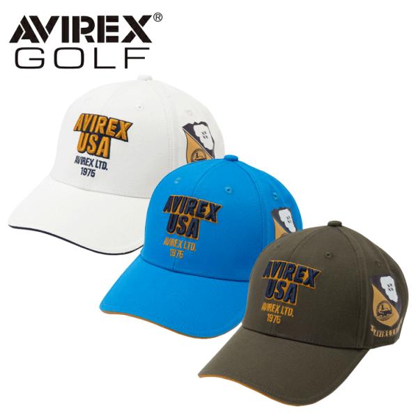 新品　AVIREX GOLF アビレックスゴルフ　ウェア、キャップ AVIREX（アヴィレックス） AVIREX GOLF アヴィレックスゴルフ メンズ