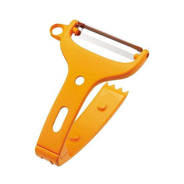 貝印 kai ラクラク かぼちゃ ピーラー Broad Beans DH2624